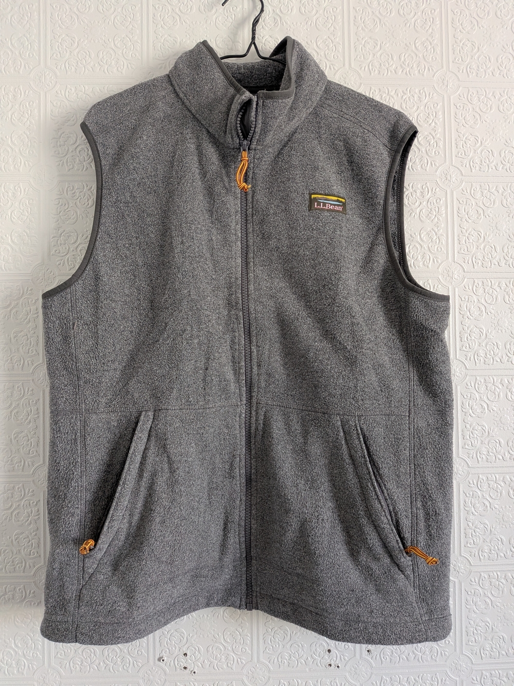 L.L. Bean Mountain Classic Fleece Vest - Gray